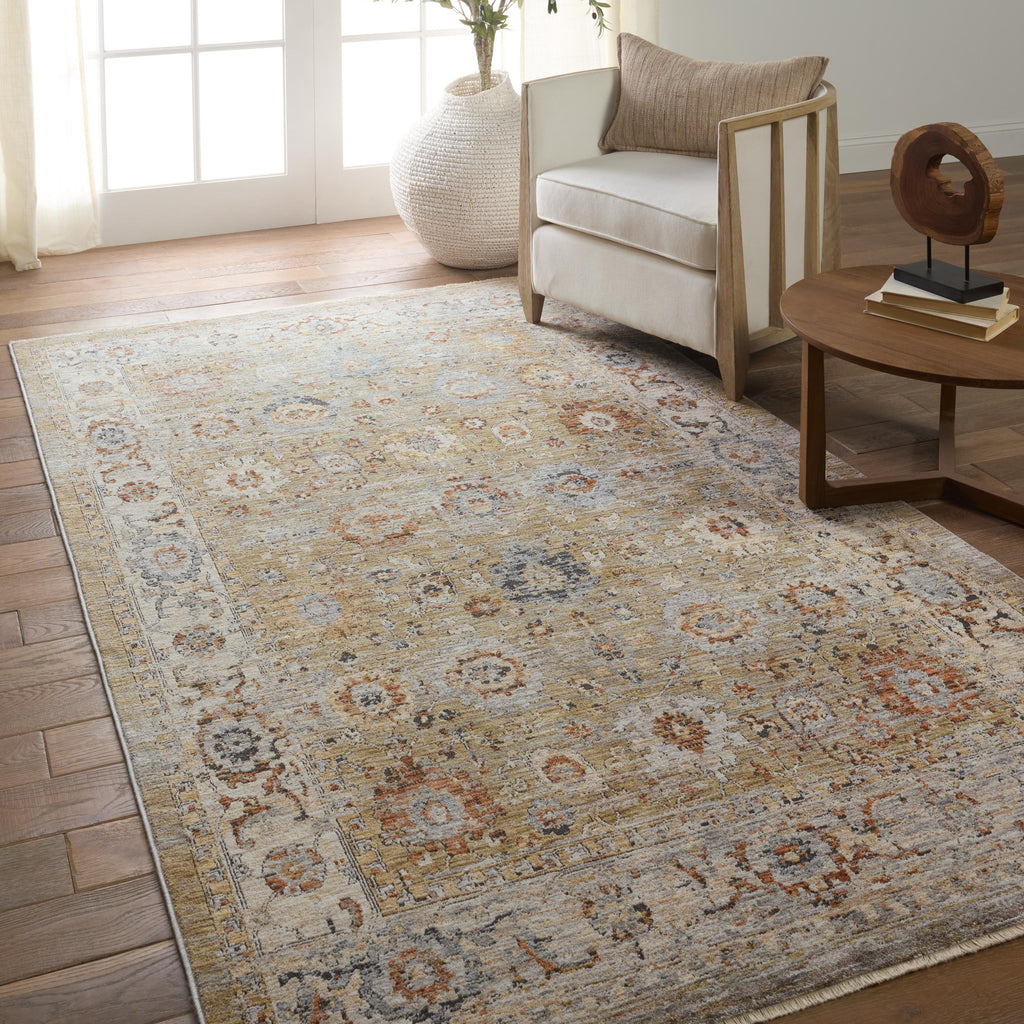 Jaipur Living Enya Floral Multicolor/ Cream Area Rug (4'X6')