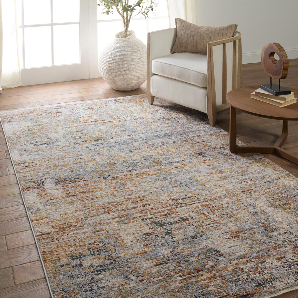 Jaipur Living Kingsley Abstract Blue/ Multicolor Area Rug (4'X6')