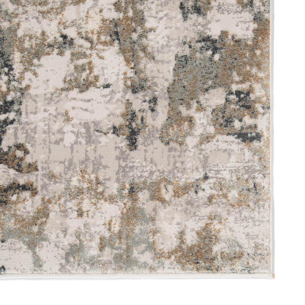 Jaipur Living Lynne Abstract White/ Slate Area Rug (9'2"X11'9")