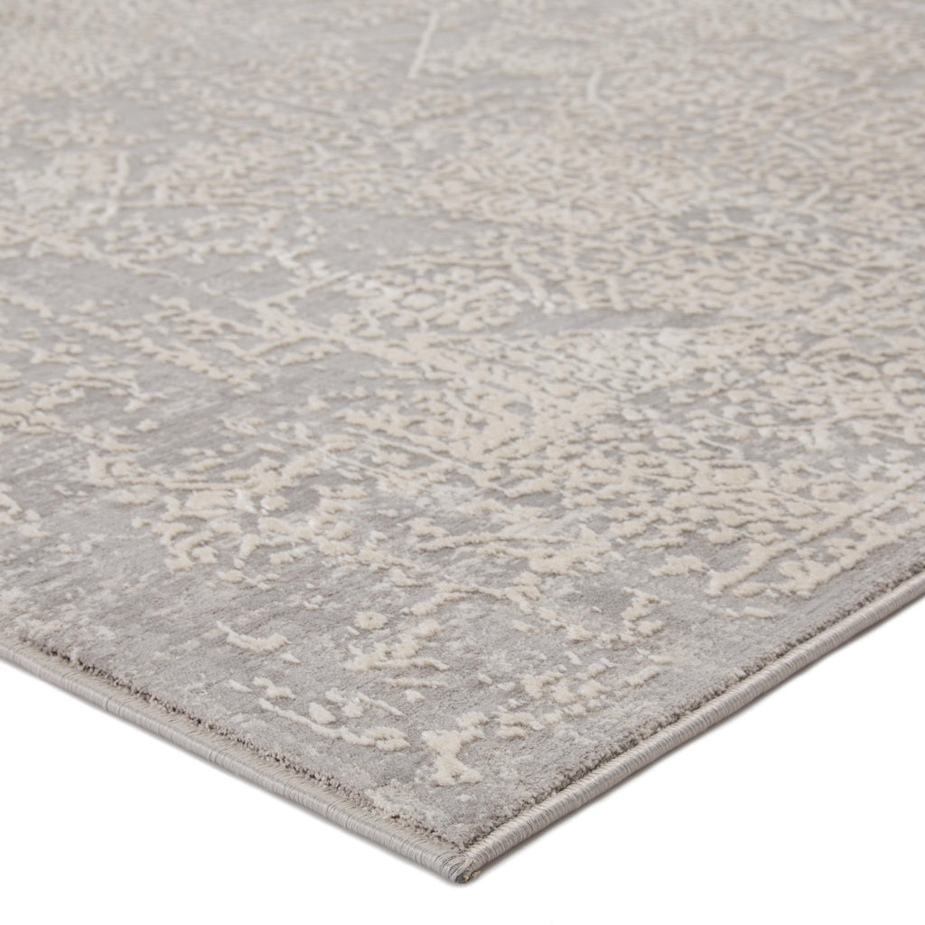 Jaipur Living Lianna Abstract Gray/ White Area Rug (11'10"X14')