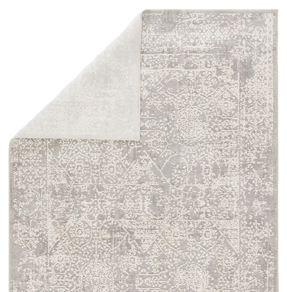 Jaipur Living Lianna Abstract Gray/ White Area Rug (5'3"X7'6")