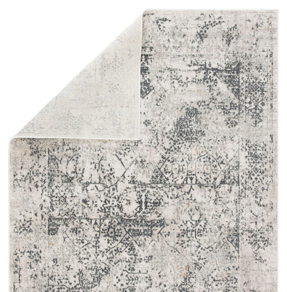 Jaipur Living Yvie Abstract White/ Gray Area Rug (8'X10')