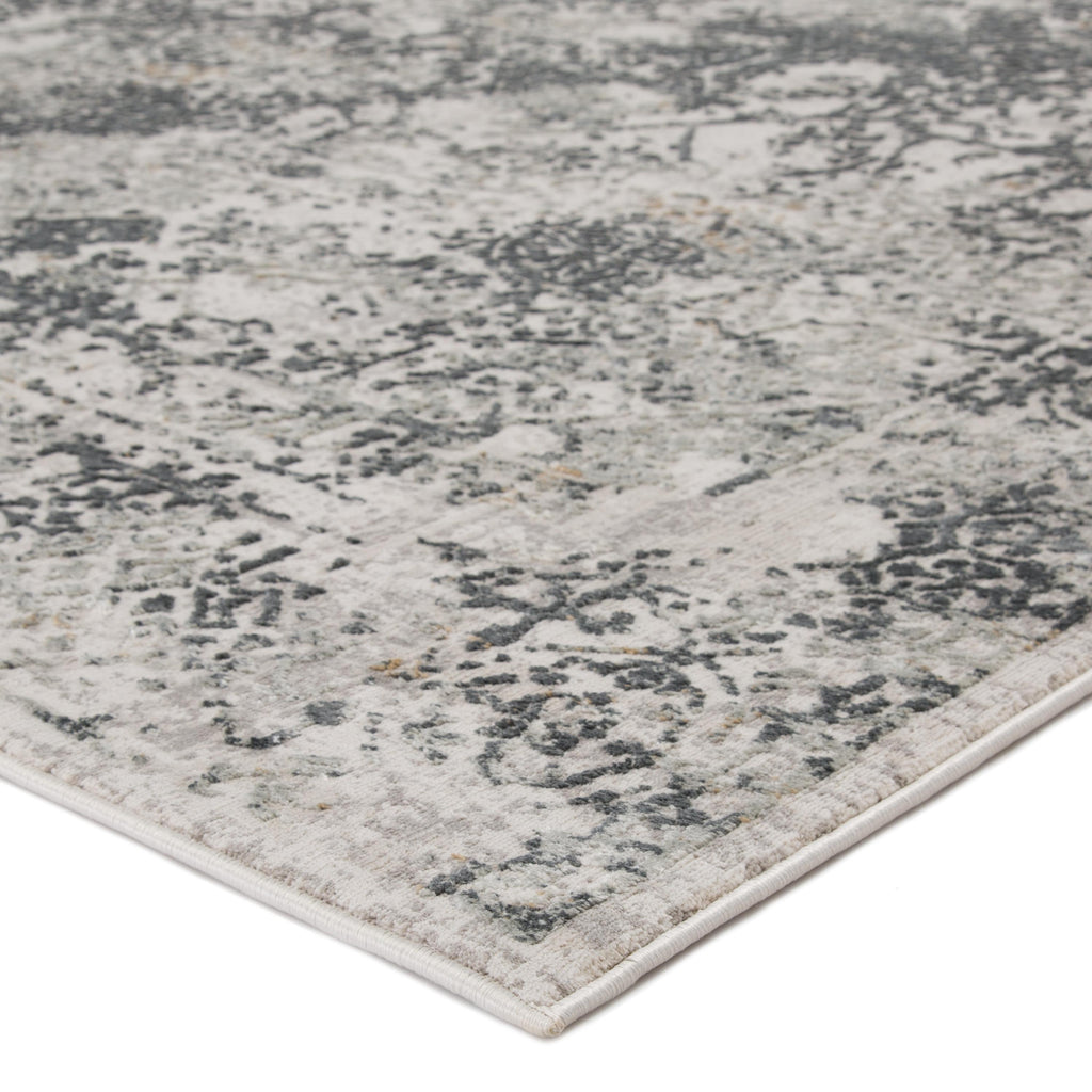 Jaipur Living Yvie Abstract White/ Gray Area Rug (11'10"X14')