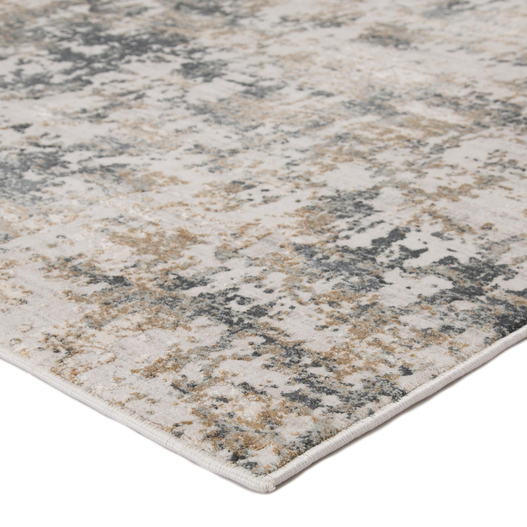 Jaipur Living Arvo Abstract White/ Dark Gray Area Rug (11'10"X14')