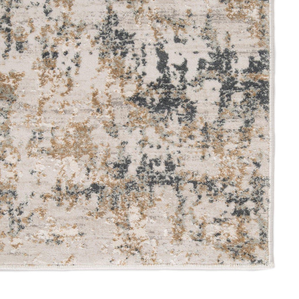 Jaipur Living Arvo Abstract White/ Dark Gray Area Rug (5'3"X7'6")