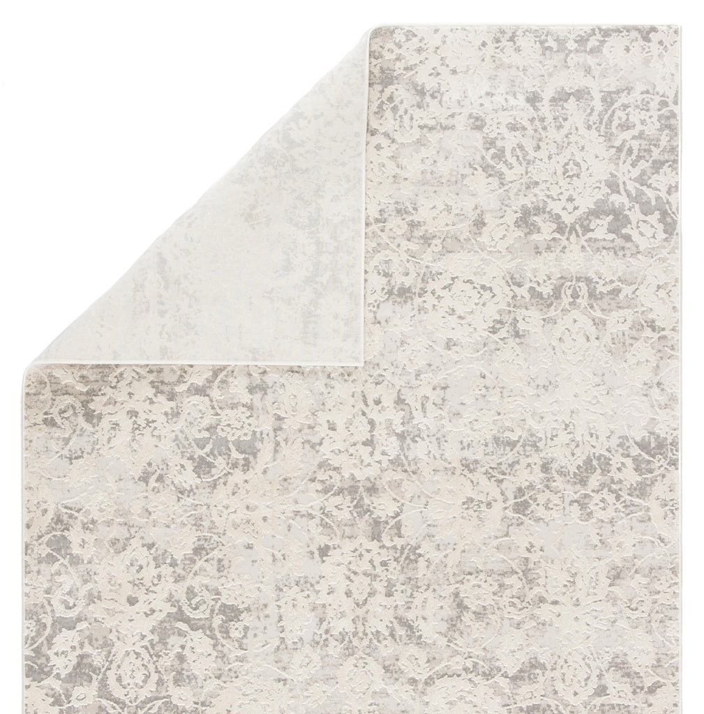 Jaipur Living Alonsa Abstract Gray/ White Area Rug (11'10"X14')