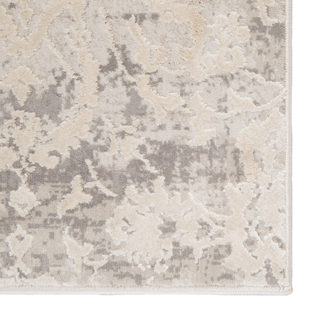 Jaipur Living Alonsa Abstract Gray/ White Area Rug (11'10"X14')