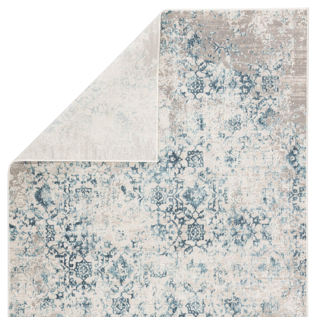 Jaipur Living Siena Damask Blue/ Ivory Area Rug (11'10"X14')