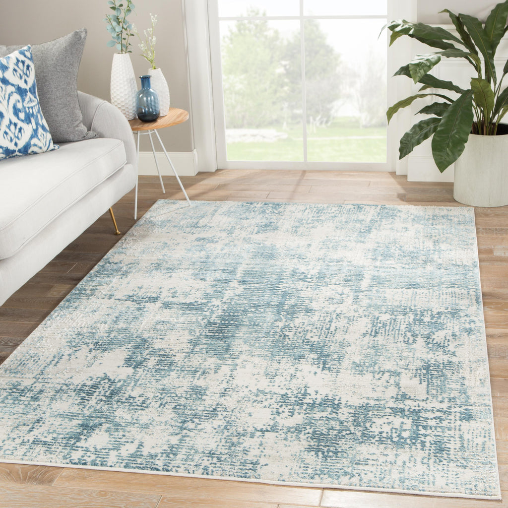 Jaipur Living Eero Abstract Blue/ Ivory Area Rug (3'11"X5'11")