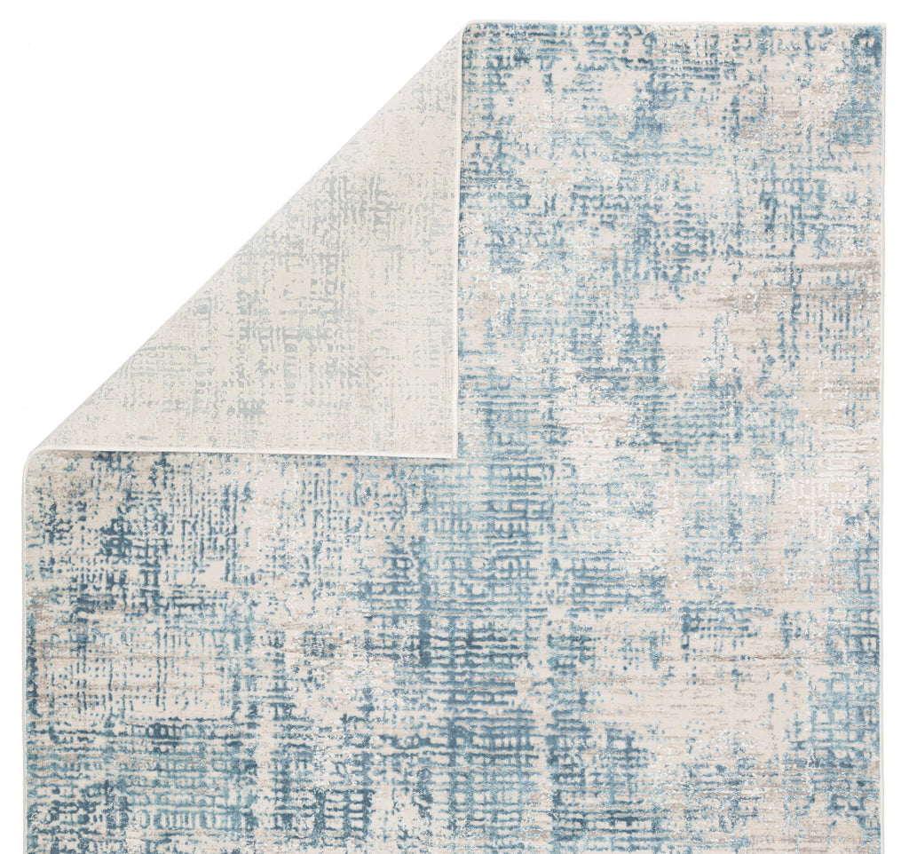 Jaipur Living Eero Abstract Blue/ Ivory Area Rug (5'3"X7'6")