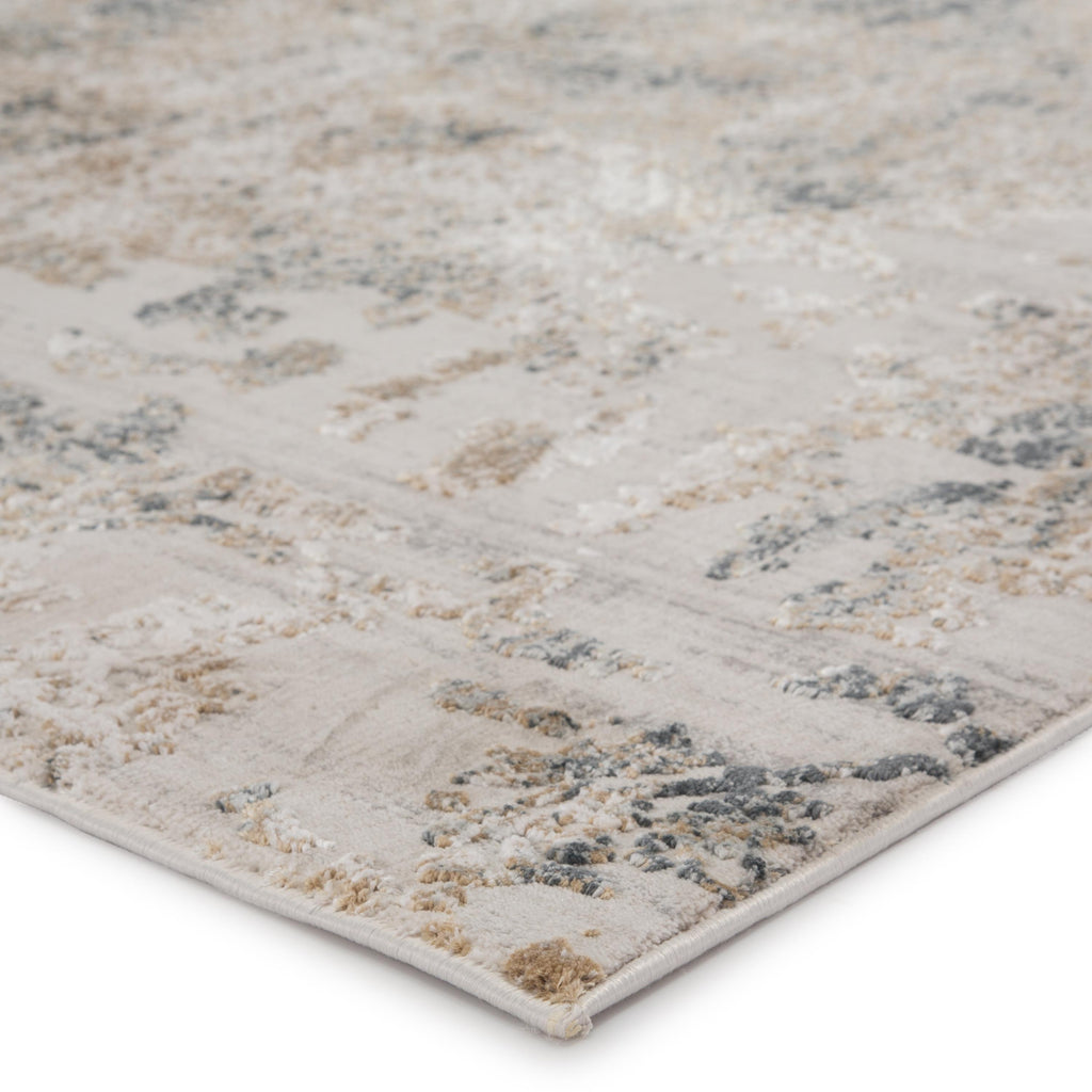 Jaipur Living Basilica Geometric Ivory/ Gray Area Rug (11'10"X14')