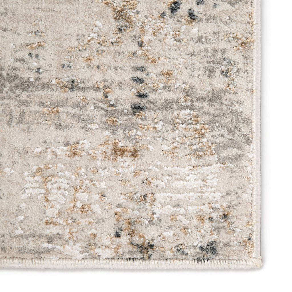 Jaipur Living Cassia Abstract Gray/ Gold Area Rug (10'2"X14')