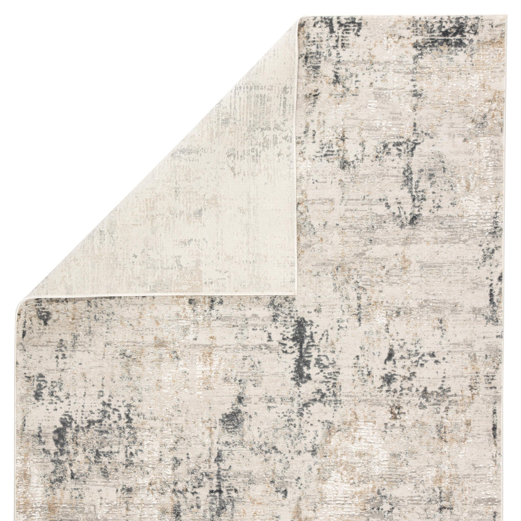 Jaipur Living Cassia Abstract Gray/ Gold Area Rug (3'11"X5'11")