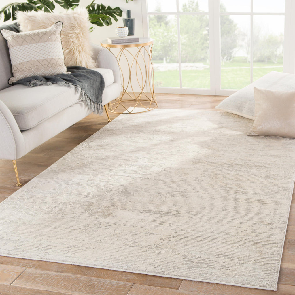 Jaipur Living Paxton Abstract Gray/ Ivory Area Rug (3'11"X5'11")