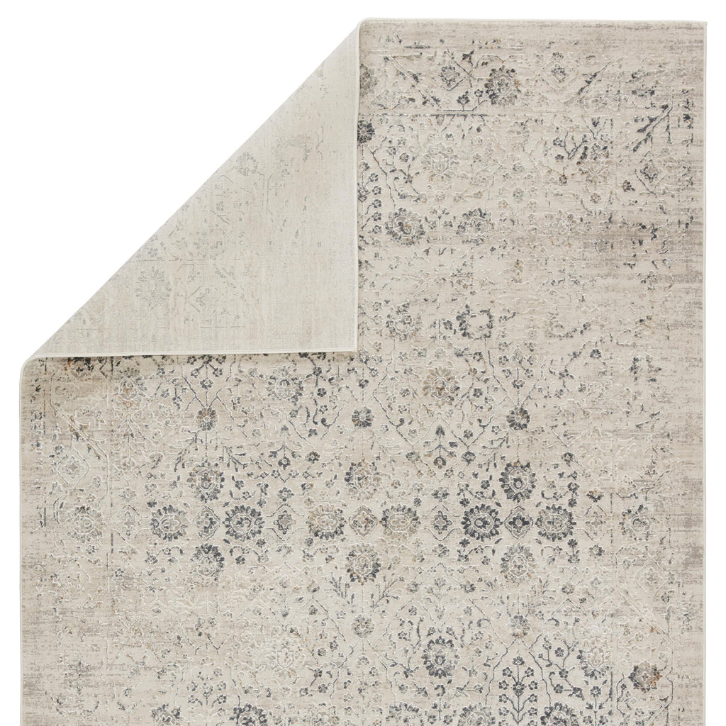 Jaipur Living Jasiel Trellis Gray/ Ivory Area Rug (11'10"X14')