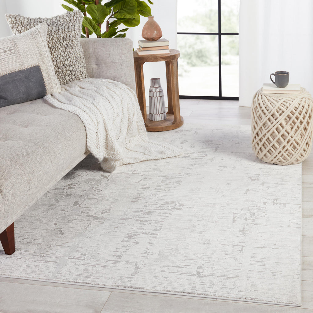 Jaipur Living Jovie Abstract Ivory/ Gray Area Rug (8'X10')