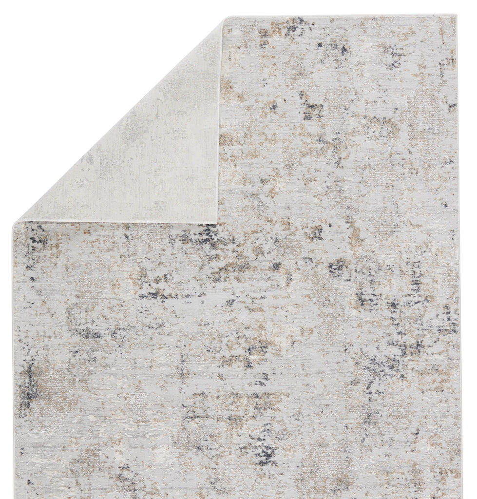 Jaipur Living Alcina Abstract Light Gray/ Gold Area Rug (11'10"X14')