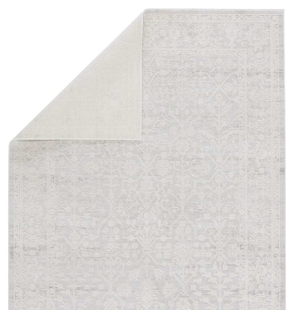 Jaipur Living Riella Floral Light Gray/ Cream Area Rug (11'10"X14')