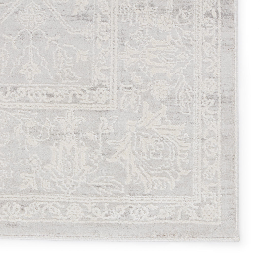 Jaipur Living Riella Floral Light Gray/ Cream Area Rug (9'2"X11'9")