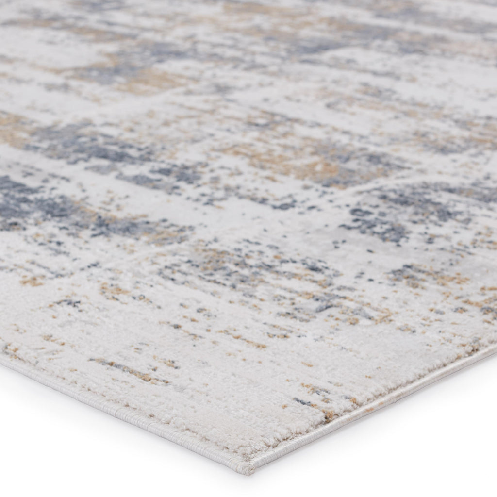 Jaipur Living Gesine Abstract Light Gray/ Gold Area Rug (11'10"X14')