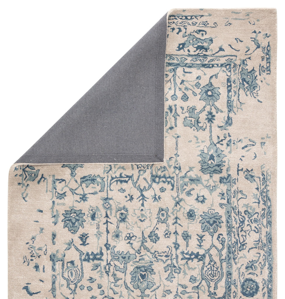 Jaipur Living Margate Handmade Oriental Light Gray/ Blue Area Rug (2'X3')