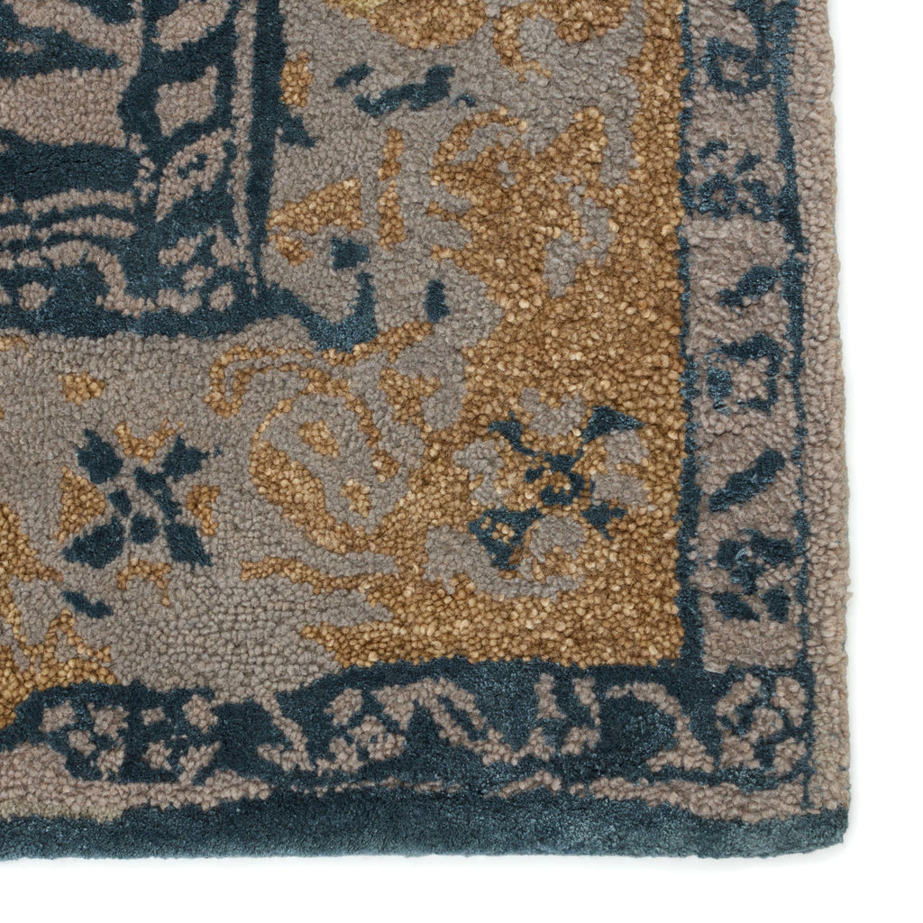 Jaipur Living Forza Handmade Medallion Blue/ Gray Area Rug (10'X14')