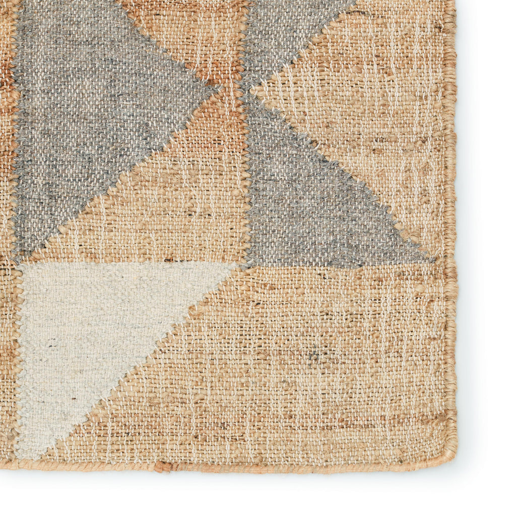 Jaipur Living Utah Handmade Geometric Beige/ Gray Area Rug (8'10"X11'9")