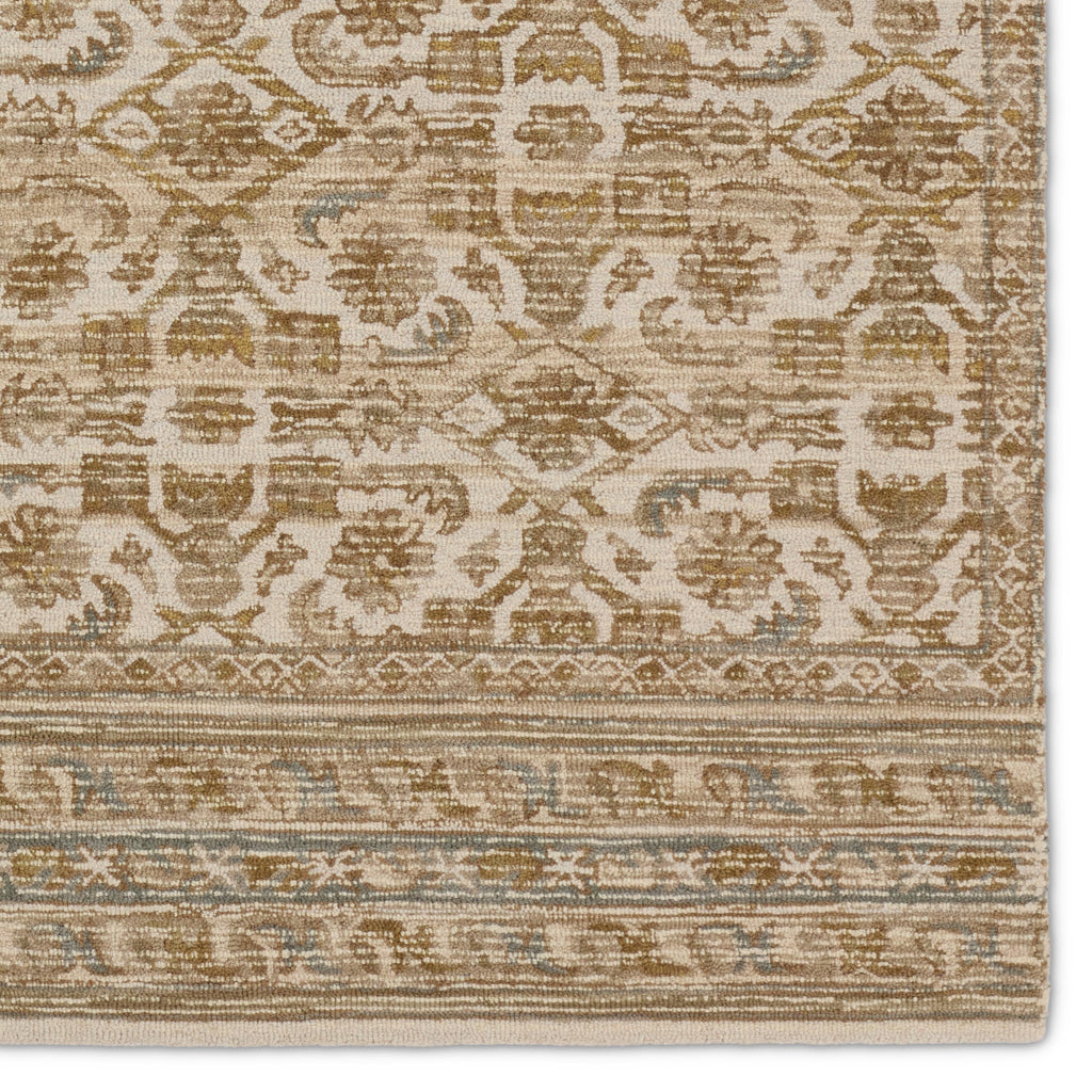 Vibe By Jaipur Living Sarang Handmade Trellis Brown/ Gold Area Rug (5'X8')