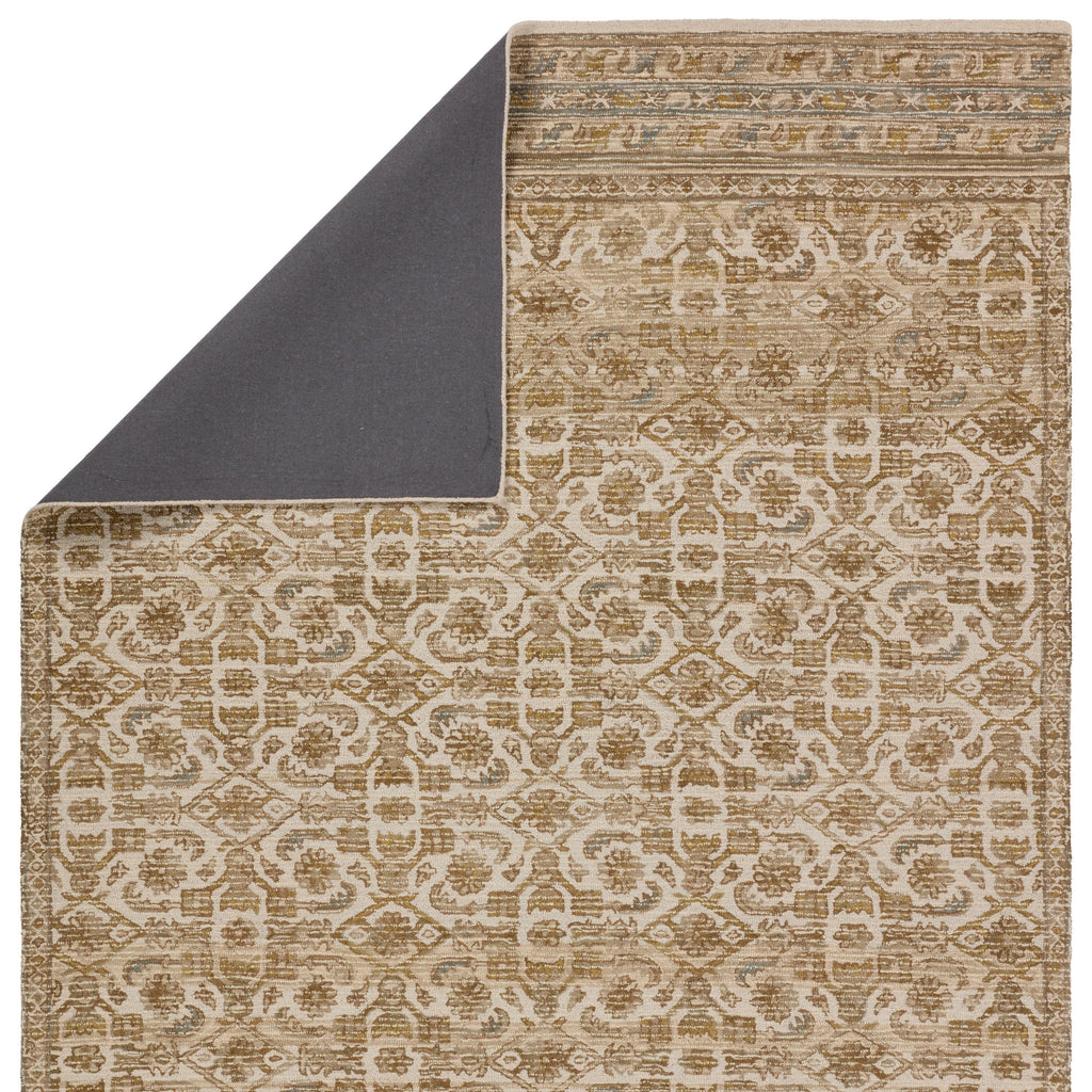 Vibe By Jaipur Living Sarang Handmade Trellis Brown/ Gold Area Rug (8'X10')