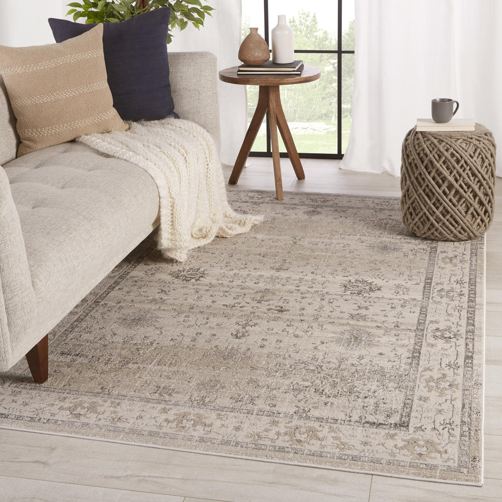 Jaipur Living Fawcett Oriental Gray Area Rug (6'7"X9'6")