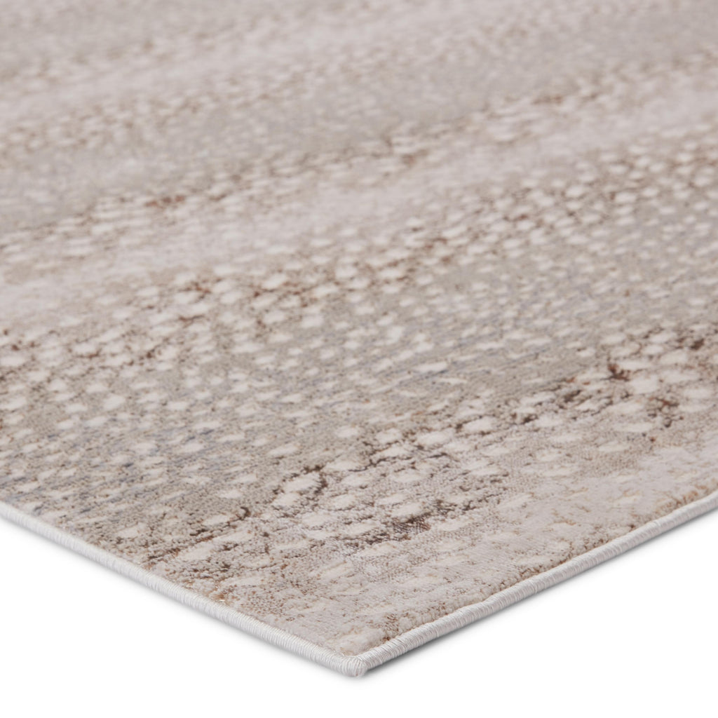 Jaipur Living Axis Animal Pattern Light Gray/ Brown Area Rug (7'10"X10'6")