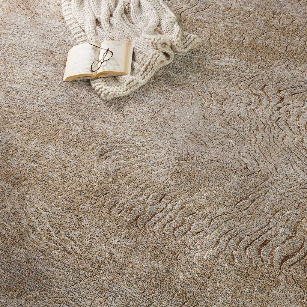 Jaipur Living Dune Animal Pattern Brown/ Taupe Runner Rug (2'2"X8')