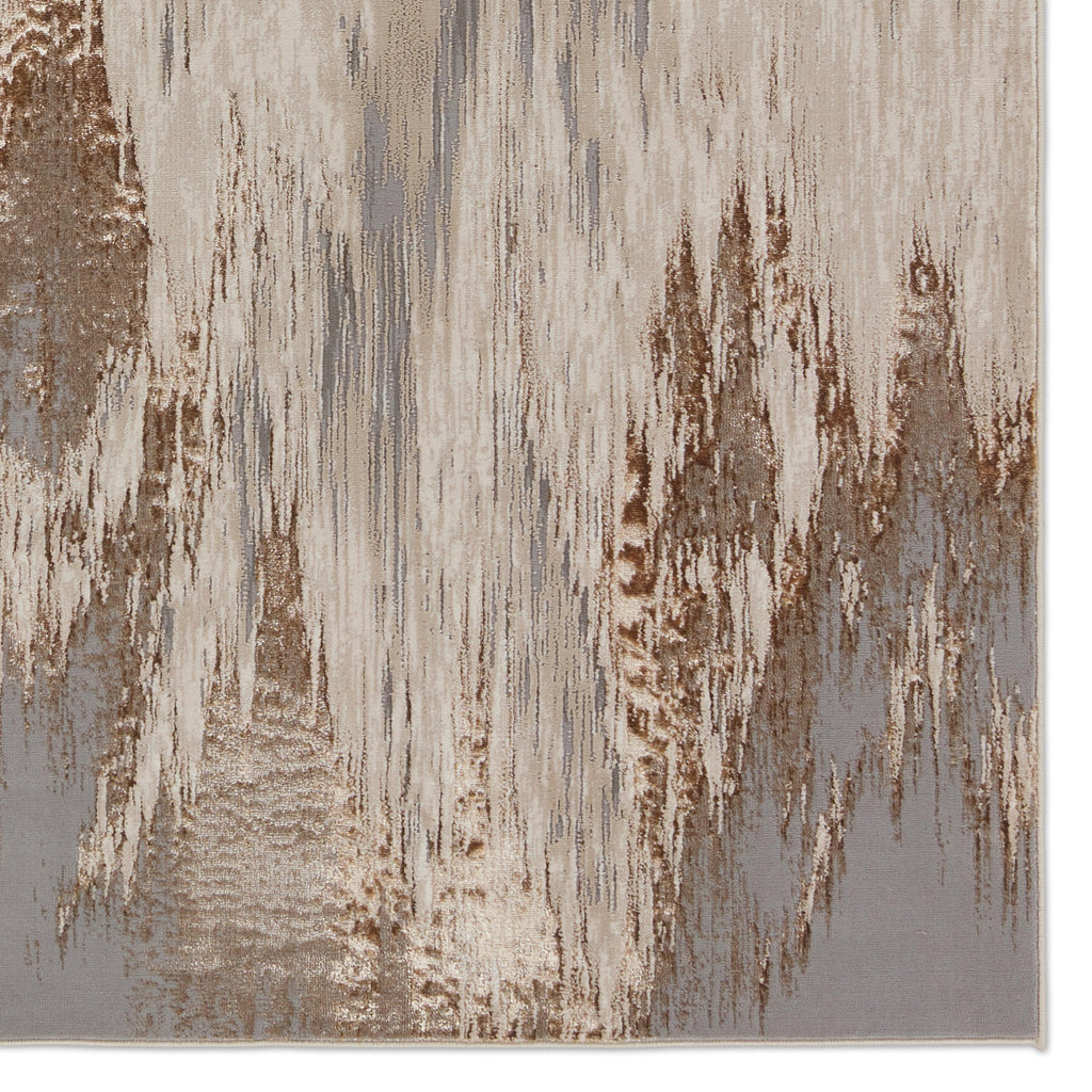 Jaipur Living Ulysses Abstract Taupe/ Gray Area Rug (7'10"X10'6")