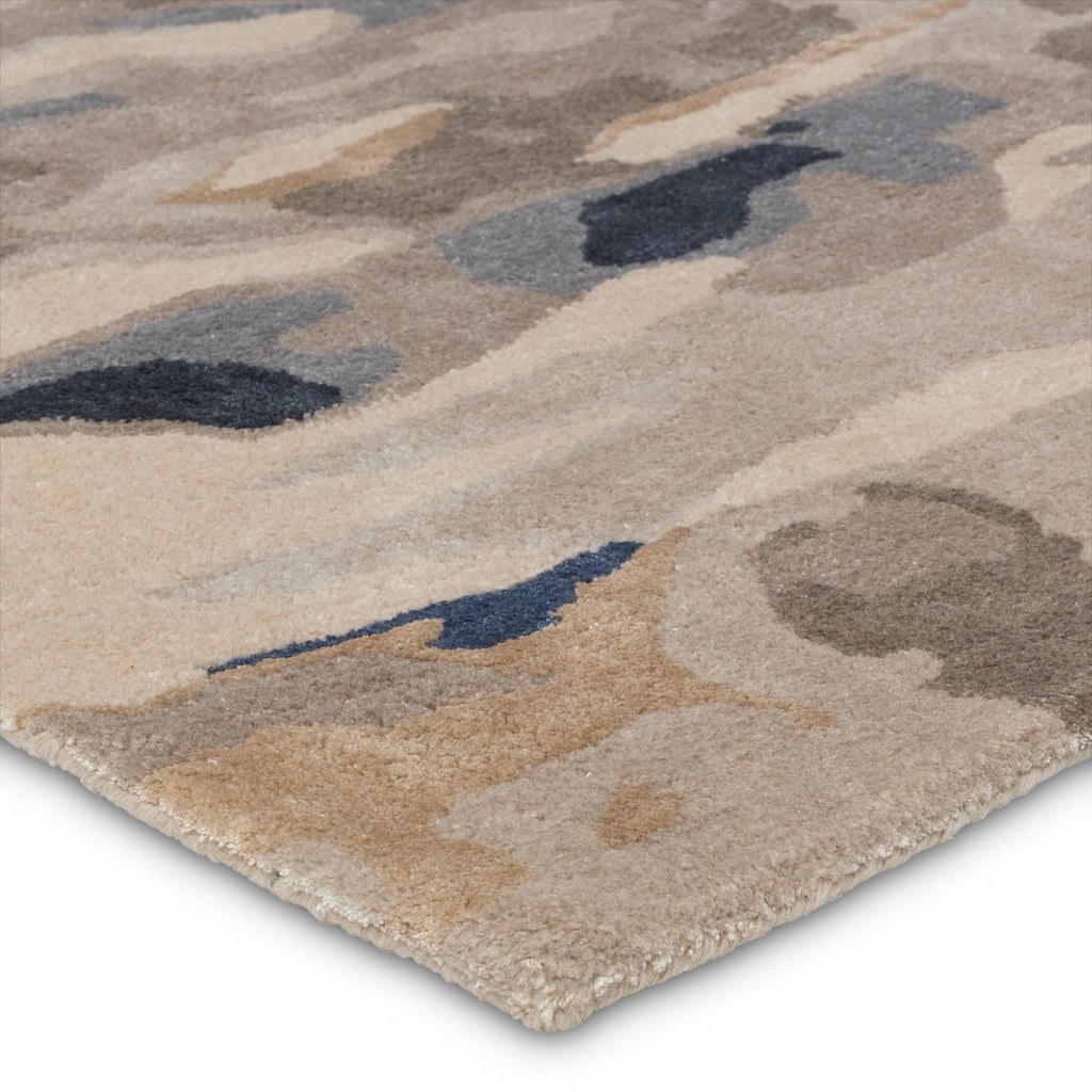 Jaipur Living Atoll Handmade Animal Pattern Blue/ Taupe Area Rug (10'X14')