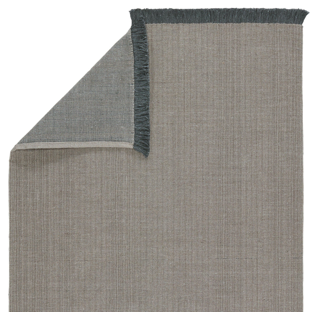 Jaipur Living Engild Indoor/ Outdoor Solid Light Gray/ Dark Gray Area Rug (4'X6')