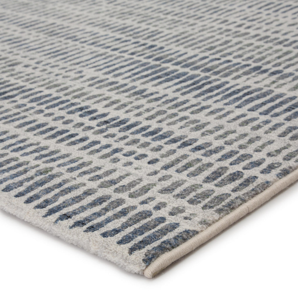 Jaipur Living Escape Abstract Gray/ Blue Area Rug (5'3"X7'6")