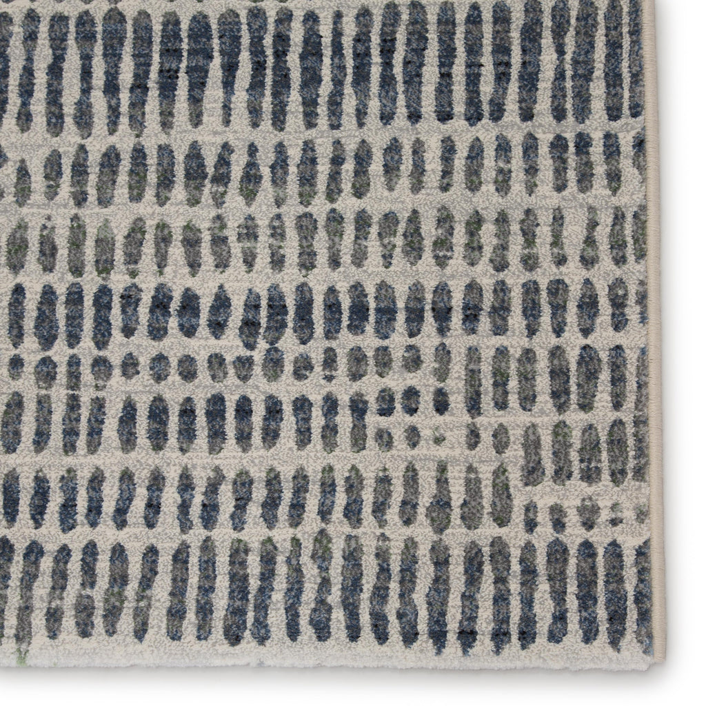 Jaipur Living Escape Abstract Gray/ Blue Area Rug (5'3"X7'6")