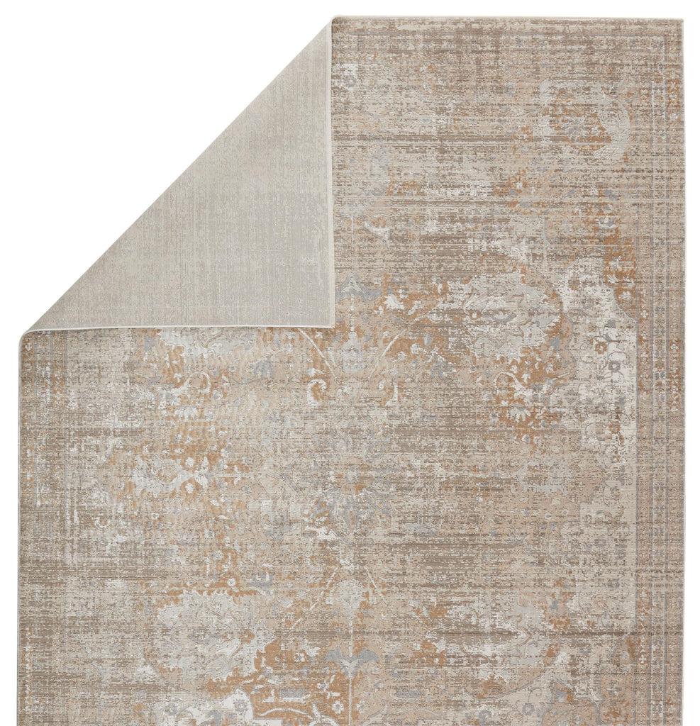 Vibe By Jaipur Living Aubin Medallion Beige/ White Area Rug (5'3"X7'6")