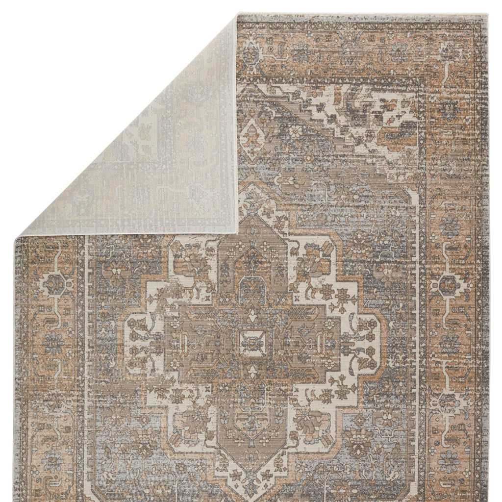 Vibe By Jaipur Living Venn Medallion Tan/ Gray Runner Rug (3'X8')