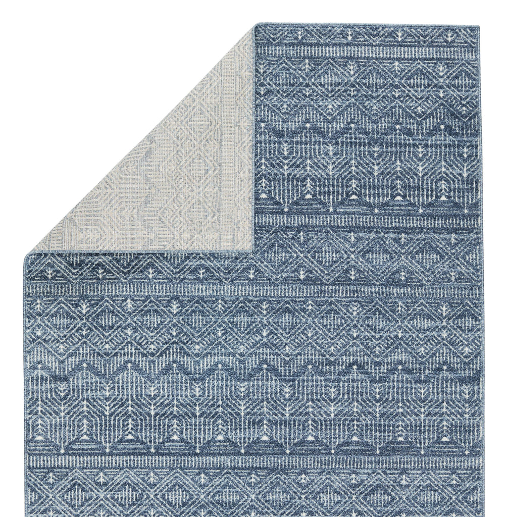 Vibe By Jaipur Living Beya Trellis Blue/ White Area Rug (9'2"X13')