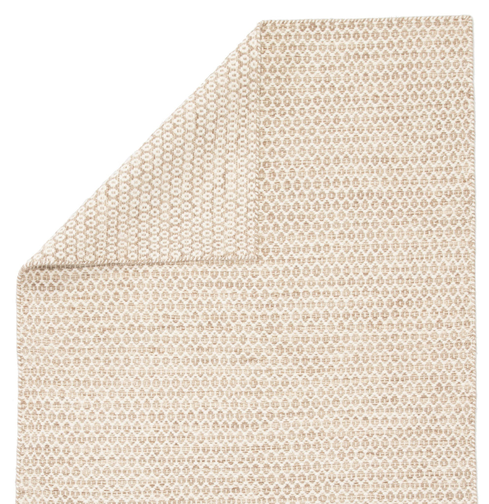 Jaipur Living Pompano Handmade Trellis Beige/ Ivory Area Rug (7'10"X9'10")