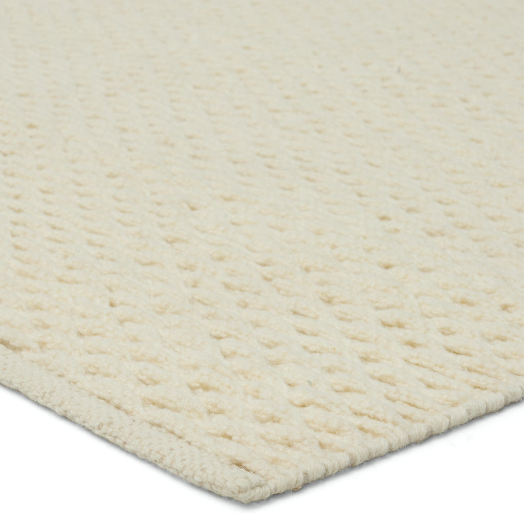 Jaipur Living Windcroft Handmade Solid Cream Area Rug (8'X10')