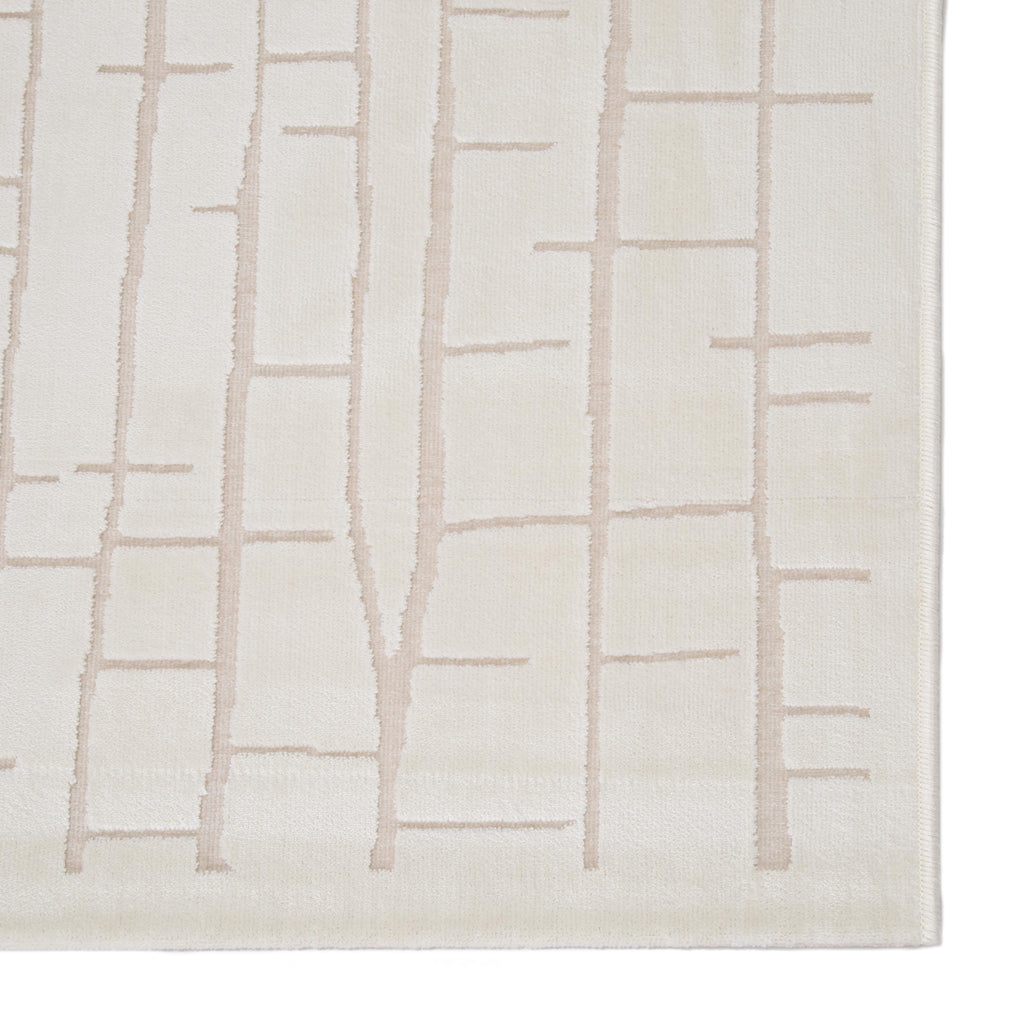 Jaipur Living Palmer Abstract White/ Cream Area Rug (9'6"X13'6")