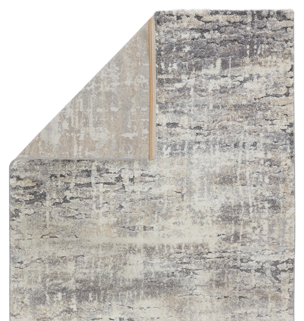 Vibe By Jaipur Living Benton Abstract Gray/ Ivory Area Rug (9'6"X13')