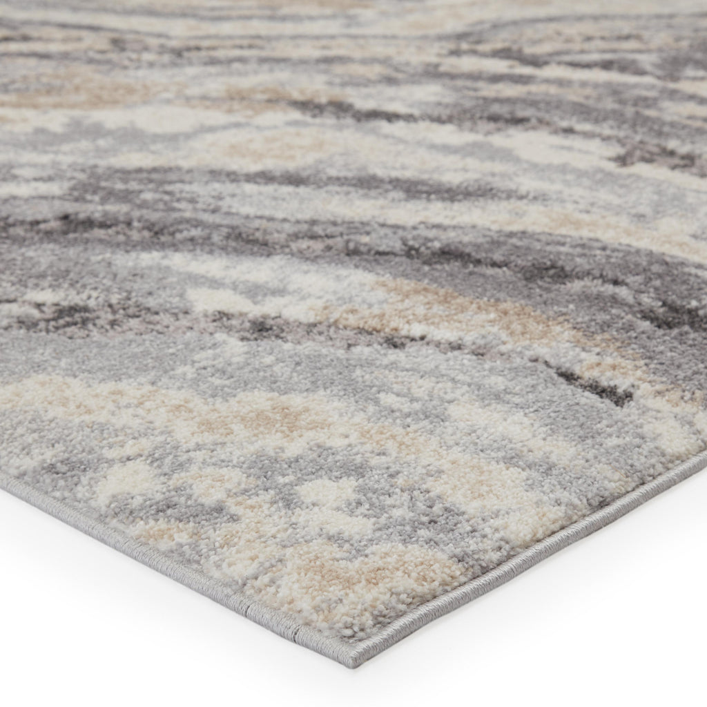 Vibe By Jaipur Living Gatlin Abstract Gray/ Cream Area Rug (8'X10')