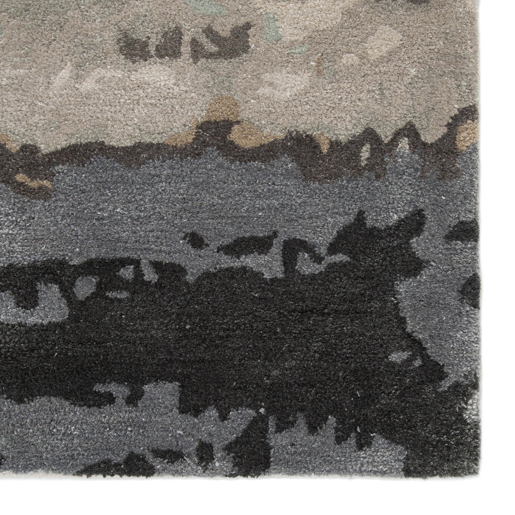 Jaipur Living Benna Handmade Abstract Black/ Gray Area Rug (5'X8')