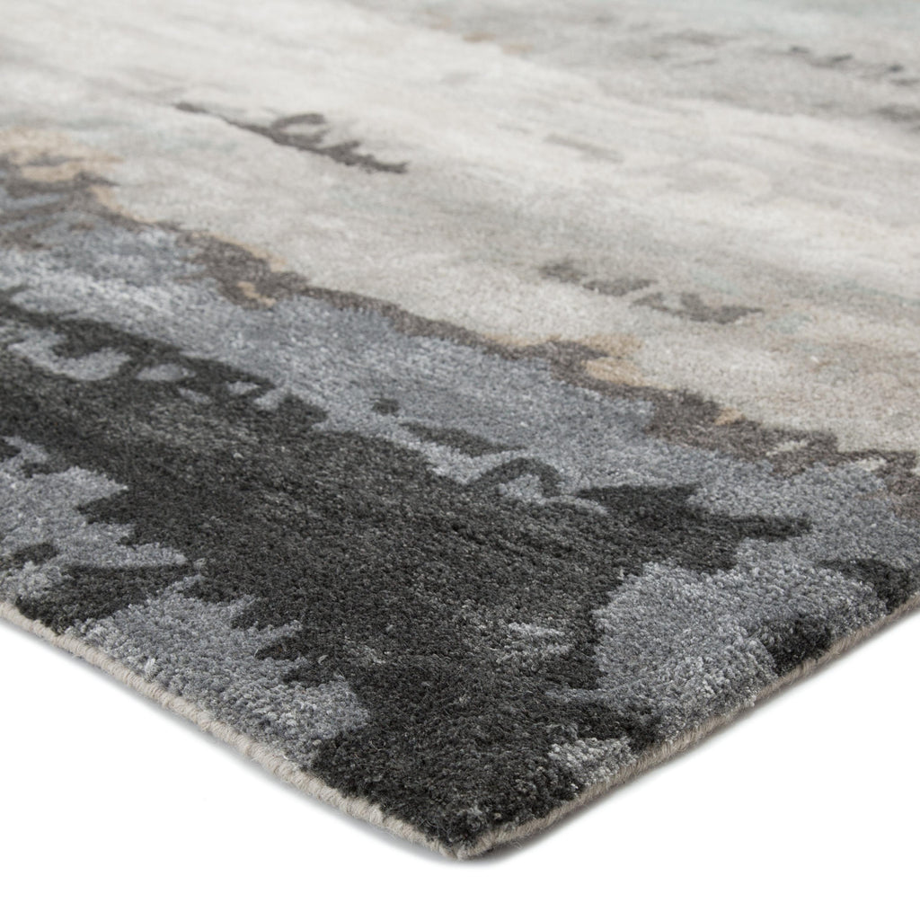 Jaipur Living Benna Handmade Abstract Black/ Gray Area Rug (9'X13')