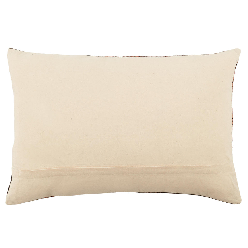 Jaipur Living Patkai Tribal Tan/ Black Pillow Cover (16"X24" Lumbar)