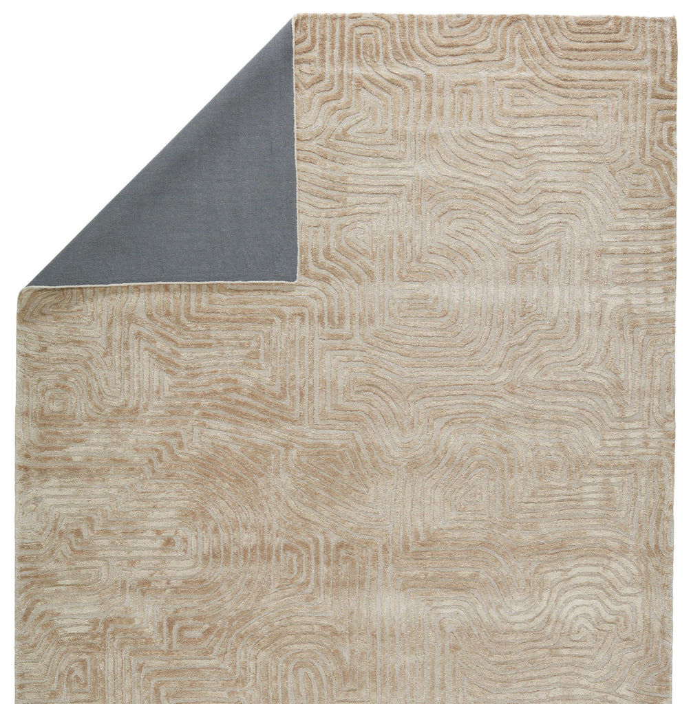 Jaipur Living Impress Handmade Abstract Beige Square Area Rug (8' Sqr)