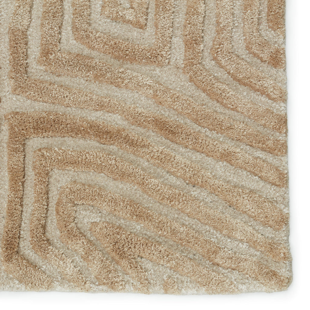 Jaipur Living Impress Handmade Abstract Beige Square Area Rug (8' Sqr)